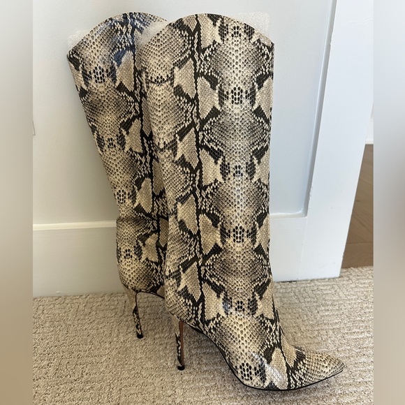 SCHUTZ Shoes - Schutz Snakeskin Women's Boots